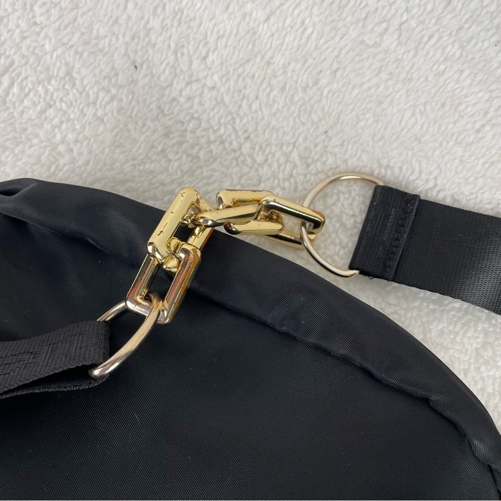 Kensie black canvas belt bag - Picture 6 of 9